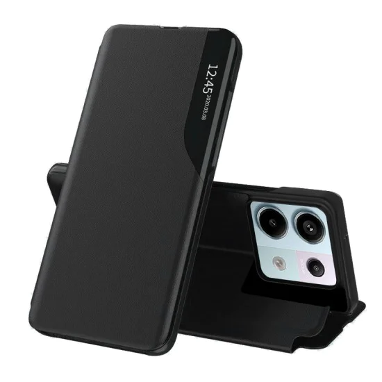 Калъф за Xiaomi Redmi Note 13 Pro 5G / Poco X6 - eFold Series - черен