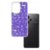 Калъф за Xiaomi Redmi Note 13 Pro+ 5G - Sparkly Glitter - Лилав
