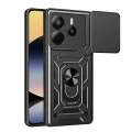 Калъф за Xiaomi Redmi Note 14 4G (164,84 x 78,15 x 8,16mm) - Techsuit - CamShield Series - Черен