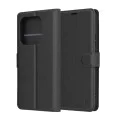 Калъф за Xiaomi Redmi Note 14 4G - Кожено Протектор - Черен