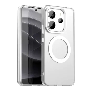 Калъф за Xiaomi Redmi Note 14 4G (Регионален) - CandyCase MagSafe - Бял
