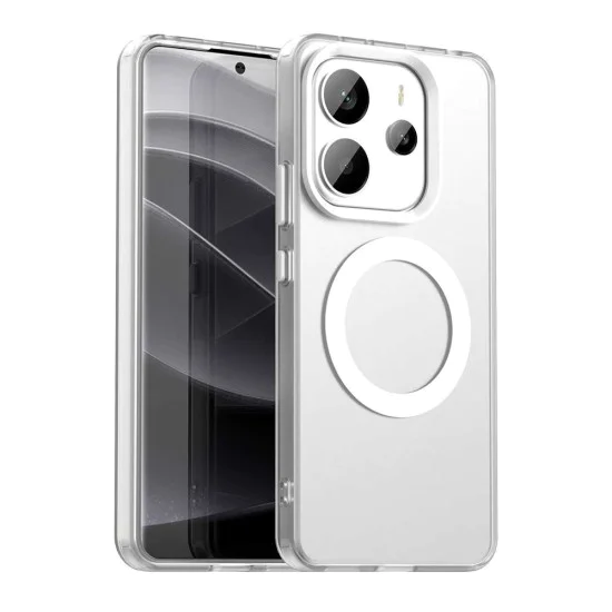 Калъф за Xiaomi Redmi Note 14 4G (Регионален) - CandyCase MagSafe - Бял