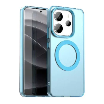 Калъф за Xiaomi Redmi Note 14 4G (Регионален) - CandyCase MagSafe - Син