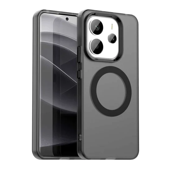 Калъф за Xiaomi Redmi Note 14 4G (Стандартен) - CandyCase MagSafe - Черен