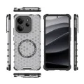 Калъф за Xiaomi Redmi Note 14 4G (регионален) - Techsuit - HoneyComb Shield MagSafe - Бял