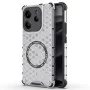 Калъф за Xiaomi Redmi Note 14 4G (регионален) - Techsuit - HoneyComb Shield MagSafe - Бял