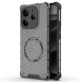 Калъф за Xiaomi Redmi Note 14 4G (регионален) - Techsuit - HoneyComb Shield MagSafe - Черен