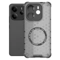Калъф за Xiaomi Redmi Note 14 4G (регионален) - Techsuit - HoneyComb Shield MagSafe - Черен