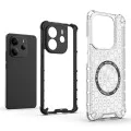 Калъф за Xiaomi Redmi Note 14 4G (регионален) - Techsuit - HoneyComb Shield MagSafe - Черен