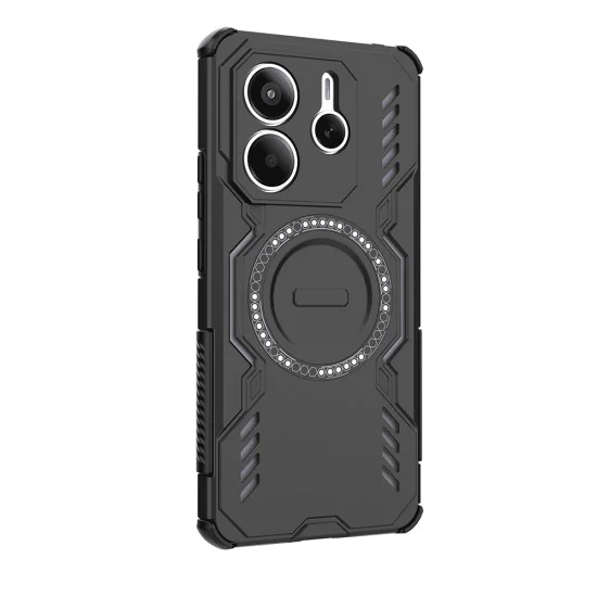 Калъф за Xiaomi Redmi Note 14 5G - ArmorMag Case - Черен
