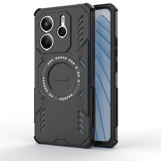 Калъф за Xiaomi Redmi Note 14 5G - ArmorMag Case - Черен