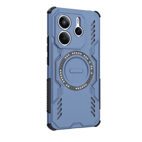 Калъф за Xiaomi Redmi Note 14 5G - ArmorMag Case - Син