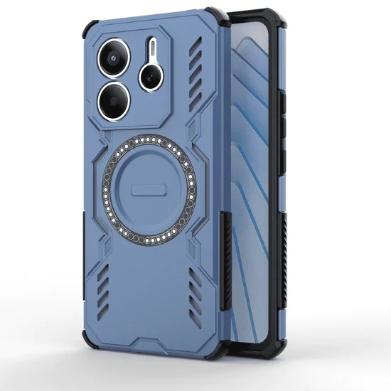 Калъф за Xiaomi Redmi Note 14 5G - ArmorMag Case - Син