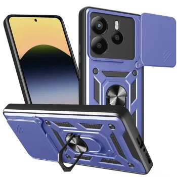 Калъф за Xiaomi Redmi Note 14 5G - CamShield Series - син