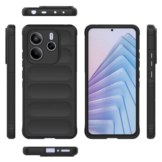 Калъф за Xiaomi Redmi Note 14 5G - Magic Shield - Черен