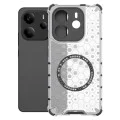 Калъф за Xiaomi Redmi Note 14 5G - Techsuit - Honeycomb Shield MagSafe - Бял