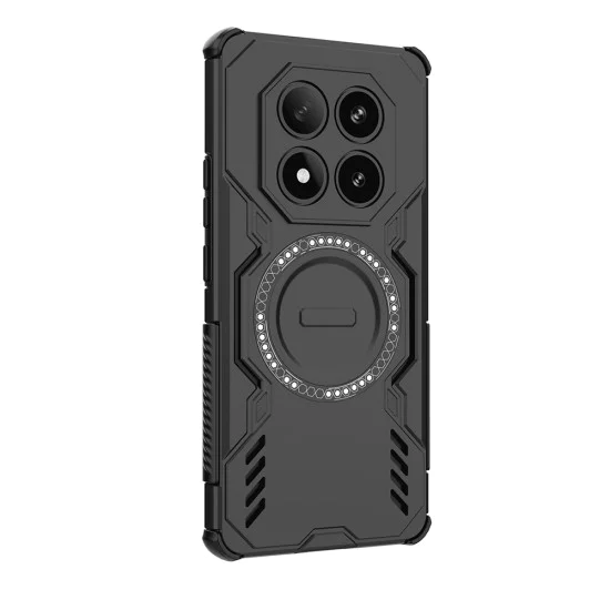 Калъф за Xiaomi Redmi Note 14 Pro 4G - ArmorMag Case - Черен
