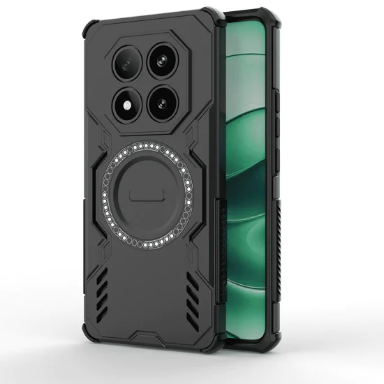 Калъф за Xiaomi Redmi Note 14 Pro 4G - ArmorMag Case - Черен