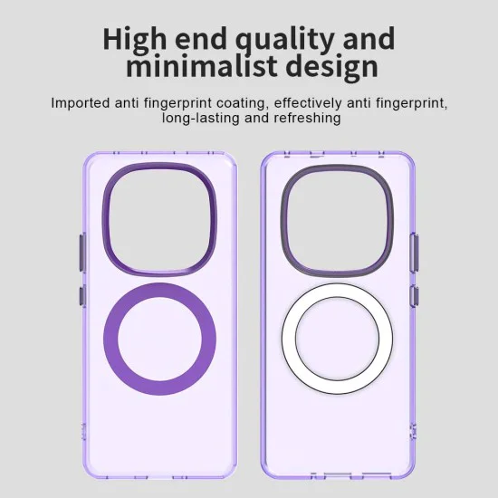 Калъф за Xiaomi Redmi Note 14 Pro 4G - CandyCase MagSafe - Лилав