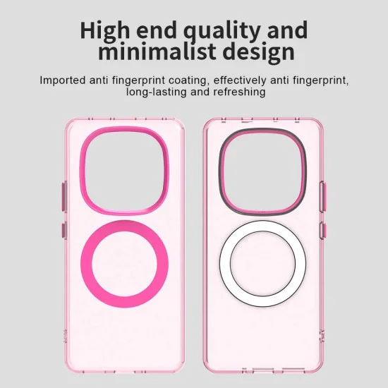 Калъф за Xiaomi Redmi Note 14 Pro 4G - CandyCase MagSafe - Розов