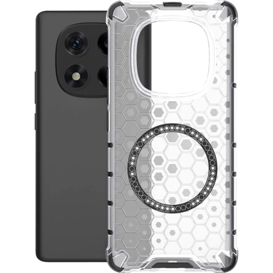 Калъф за Xiaomi Redmi Note 14 Pro 4G - Techsuit - HoneyComb Shield MagSafe - Бял