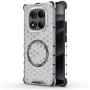 Калъф за Xiaomi Redmi Note 14 Pro 4G - Techsuit - HoneyComb Shield MagSafe - Бял