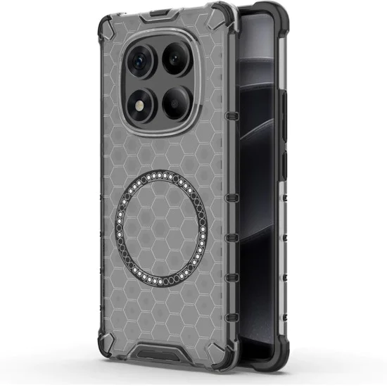 Калъф за Xiaomi Redmi Note 14 Pro 4G - Techsuit - HoneyComb Shield MagSafe - Черен