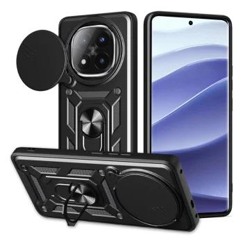 Калъф за Xiaomi Redmi Note 14 Pro+ 5G - CamShield Series - черен
