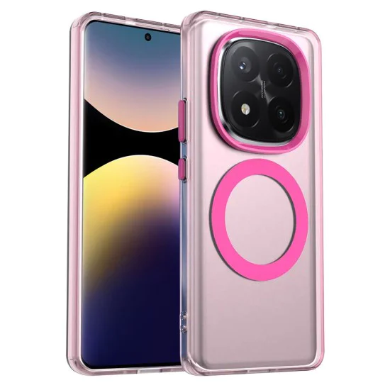 Калъф за Xiaomi Redmi Note 14 Pro+ 5G - CandyCase MagSafe - Розов