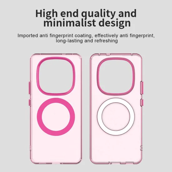 Калъф за Xiaomi Redmi Note 14 Pro+ 5G - CandyCase MagSafe - Розов