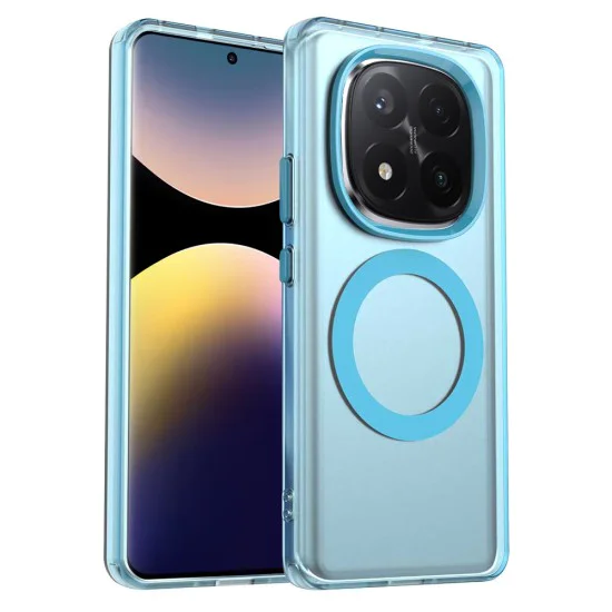 Калъф за Xiaomi Redmi Note 14 Pro+ 5G - CandyCase MagSafe - син