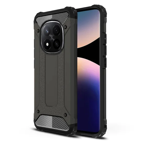Калъф за Xiaomi Redmi Note 14 Pro+ 5G - Hybrid Armor - Черен