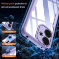Калъф за Xiaomi Redmi Note 14 Pro 5G / Note 14 Pro+ 5G / Poco X7 + Протектор - ColorVerse 360 ​​Series - лилав