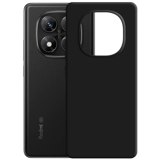 Калъф за Xiaomi Redmi Note 14 Pro 5G / Poco X7 - 3mk - Matt Case - Черен