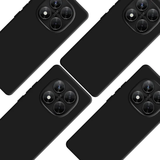 Калъф за Xiaomi Redmi Note 14 Pro 5G / Poco X7 - 3mk - Matt Case - Черен