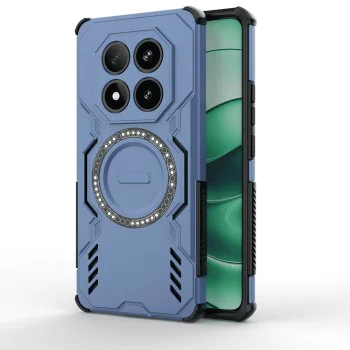 Калъф за Xiaomi Redmi Note 14 Pro 5G / Poco X7 - ArmorMag Case - Син