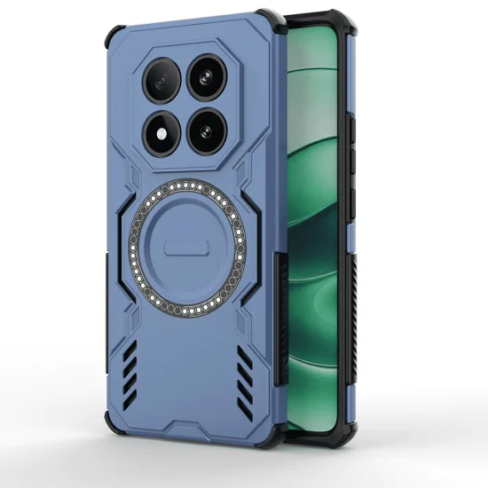 Калъф за Xiaomi Redmi Note 14 Pro 5G / Poco X7 - ArmorMag Case - Син