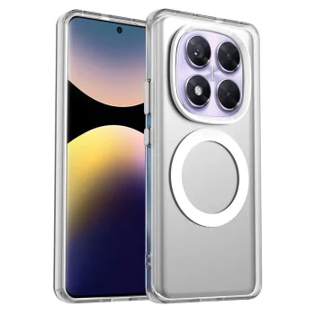 Калъф за Xiaomi Redmi Note 14 Pro 5G / Poco X7 - CandyCase MagSafe - Бял