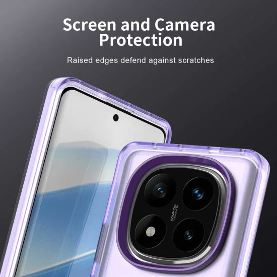 Калъф за Xiaomi Redmi Note 14 Pro 5G / Poco X7 - CandyCase MagSafe - Лилав