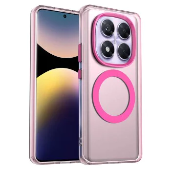 Калъф за Xiaomi Redmi Note 14 Pro 5G / Poco X7 - CandyCase MagSafe - Розов