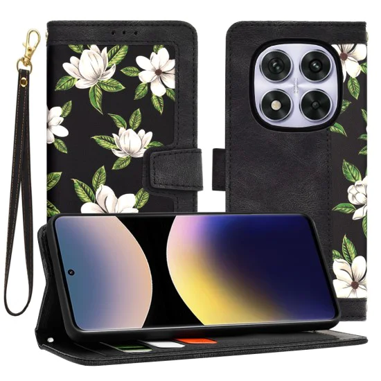 Калъф за Xiaomi Redmi Note 14 Pro 5G / Poco X7 - FlipCraft - Flowers of the Dawn