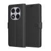 Калъф за Xiaomi Redmi Note 14 Pro 5G / Poco X7 - Кожено Протектор - Черен