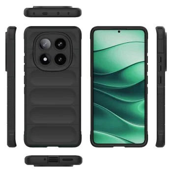 Калъф за Xiaomi Redmi Note 14 Pro 5G / Poco X7 - Magic Shield - Черен