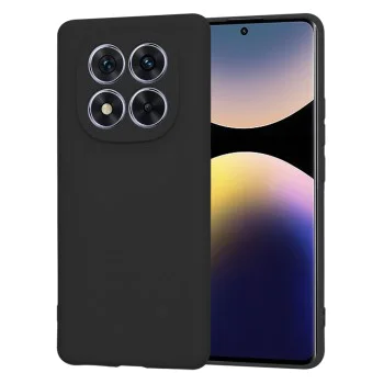 Калъф за Xiaomi Redmi Note 14 Pro 5G / Poco X7 - SoftFlex - Черен
