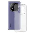 Калъф за Xiaomi Redmi Note 14 Pro+ 5G - Прозрачен силикон - Прозрачен