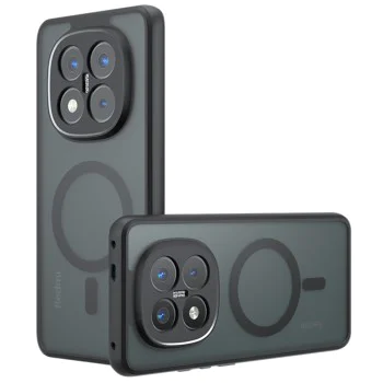 Калъф за Xiaomi Redmi Note 14 Pro+ 5G - PureFrost MagSafe - Черен