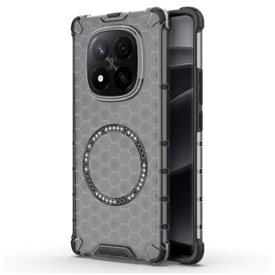 Калъф за Xiaomi Redmi Note 14 Pro+ 5G - Techsuit - HoneyComb Shield MagSafe - Черен