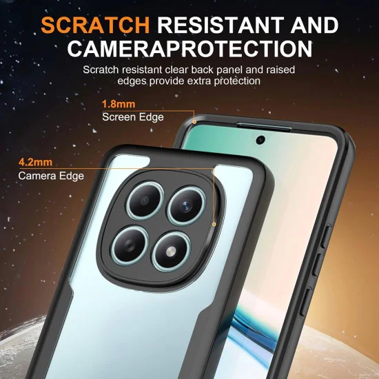 Калъф за Xiaomi Redmi Note 15 4G - ColorVerse 360 Series + Screen Protector - Techsuit - Черен