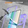 Калъф за Xiaomi Redmi Note 15 4G - ColorVerse 360 Series + Screen Protector - Techsuit - Лилав