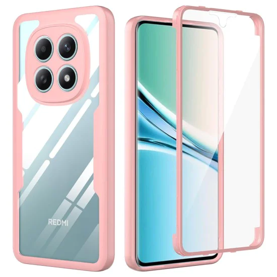 Калъф за Xiaomi Redmi Note 15 4G - ColorVerse 360 Series + Screen Protector - Techsuit - Розов